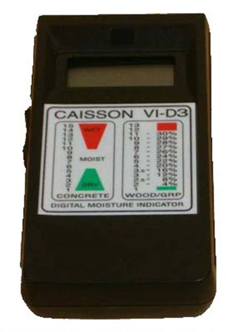 caisson vi-d3|Vochtmeter Caisson VI.